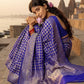 Banarasi Silk Neel Ganga