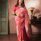 BANARASI SILK SUNSET BLOSSOM