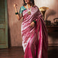 BANARASI SILK ROSY HERITAGE